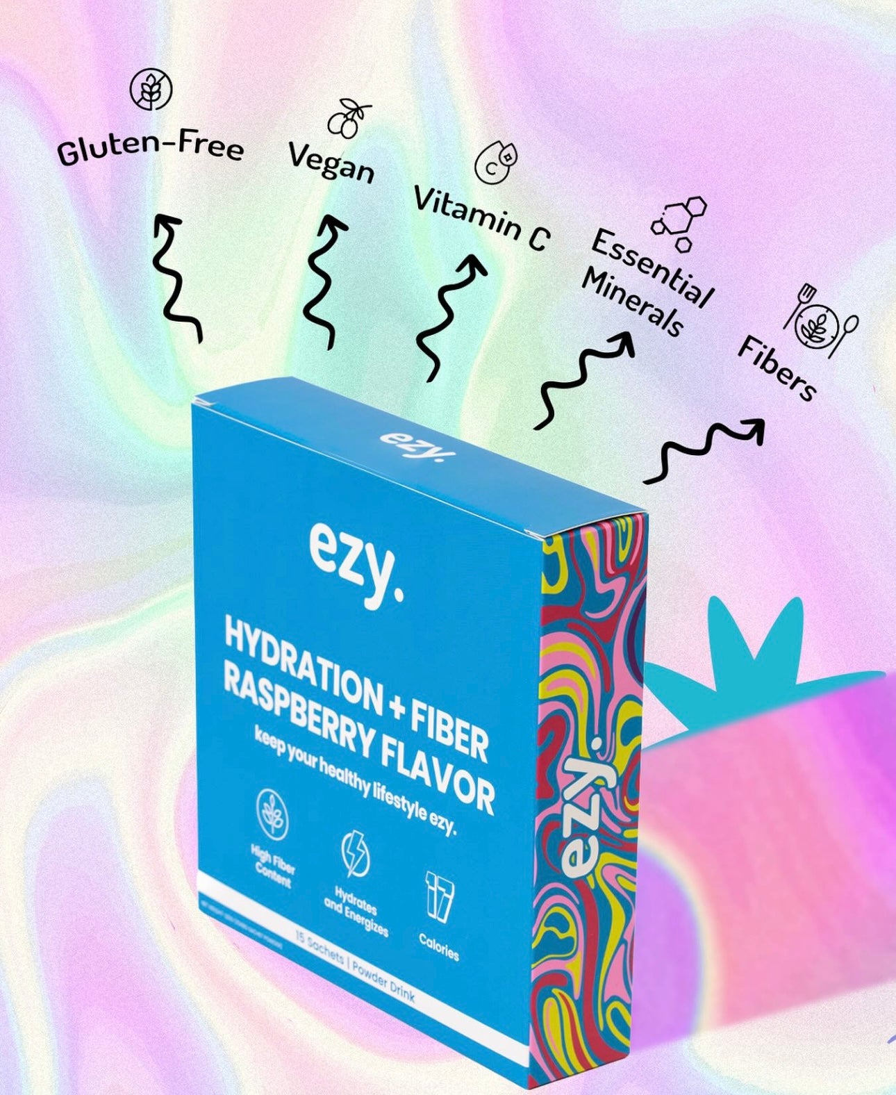 Hydration + Fiber Powder Drink (15 sachets)